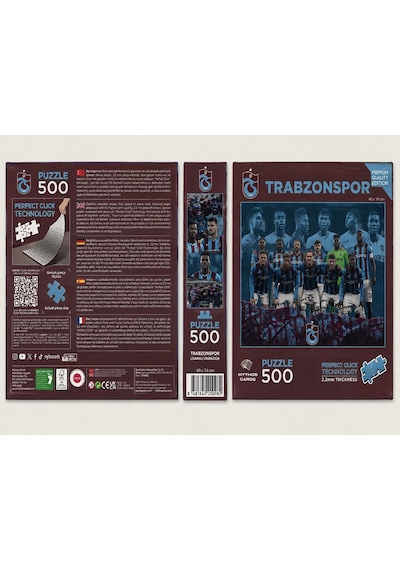 Mythos 500 Parça Puzzle Trabzonspor 2025/2026 Sezonu 48 X 34 Cm Resmi Lisanslı