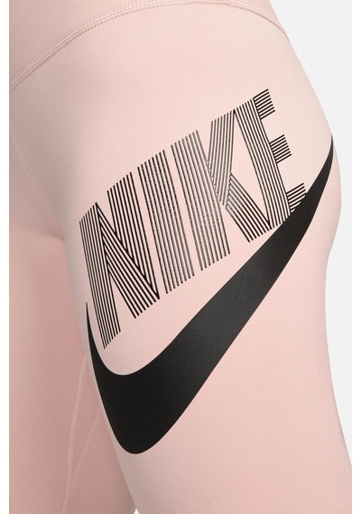 Nike One High Waisted Training Leggings Yüksek Belli Toparlayıcı 2cepli Tayt Pembe