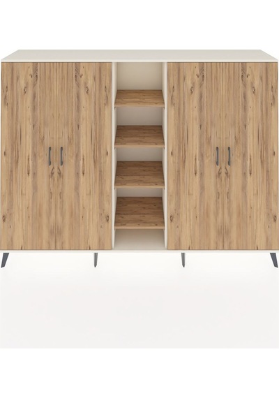 Hyperion Dolap 12 Raflı 4 Kapaklı 220x44x163 Aytaşı-çam Atlas Çam - Aytası Hyperion Dolap 12 Raflı 4 Kapaklı 220x44x163 Aytaşı-çam Atlas Çam - Aytası
