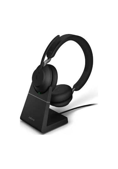Jabra Evolve2 55 Duo Link380A Ms Şarz Standlı Bluetooth 5.2 Kulak Üstü Kulaklık