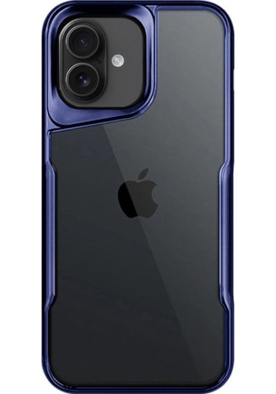 Apple iPhone Uyumlu  16 Plus Uyumlu Kılıf Boyi Silikon Kapak - Lacivert