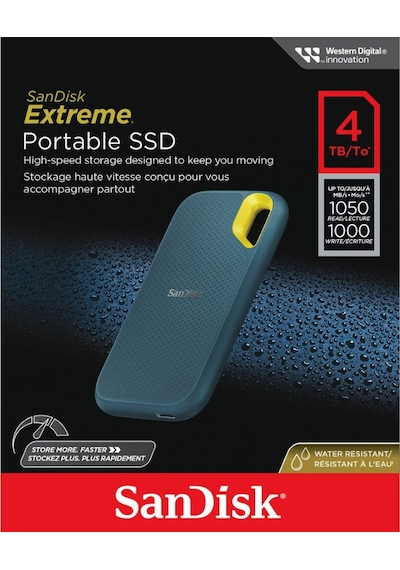 Sandisk Extreme SDSSDE61-4T00-G25M 4 TB Taşınabilir Disk