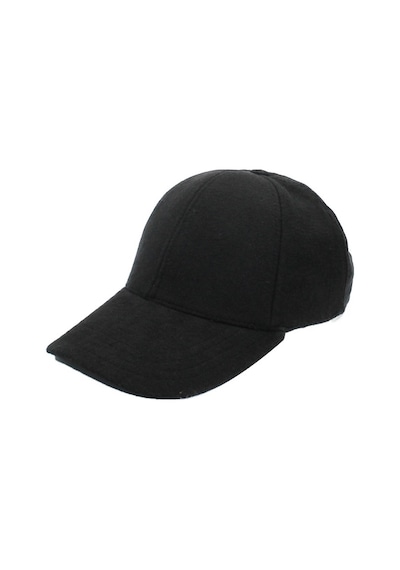 Cappello Erkek Siyah Kaşe Düz Şapka Kep Capkasr001-Siyah