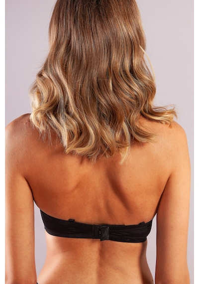 Moon Wear Gabrıella Balconette Foam Cup Bra, Siyah Konforlu Ve Şık Sütyen, Strapless Çok Renkli