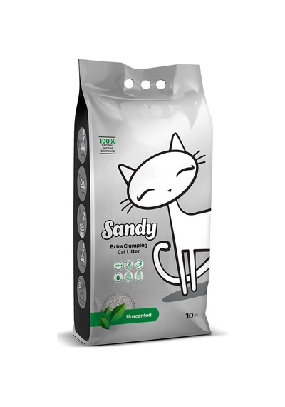 Sodyum Bentonit Ultra Topaklaşan Kokusuz Doğal Kedi Kumu 10 Kg