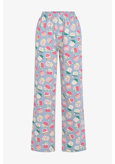 Penti Açık Mavi Sweet Breakfast Pamuklu Pantolon Pijama Takımı Penti Açık Mavi Sweet Breakfast Pamuklu Pantolon Pijama Takımı