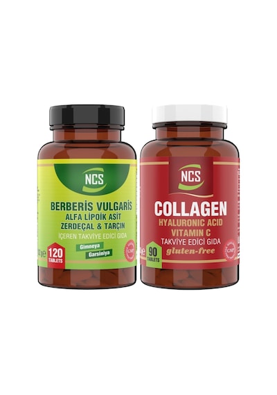 Ncs Berberis Vulgaris 120 Tablet + Ncs Collagen Hyaluronic Acid 90 Tablet