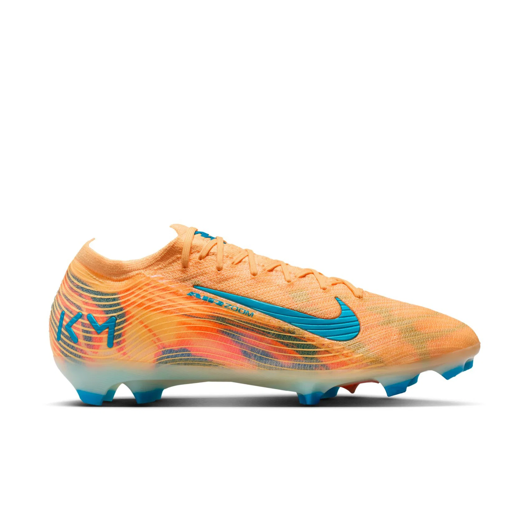 Nike Zoom Vapor 16 Elite Km Fg Soccer Cleats Çim Saha Kramponu - Fq8683-801 Turuncu