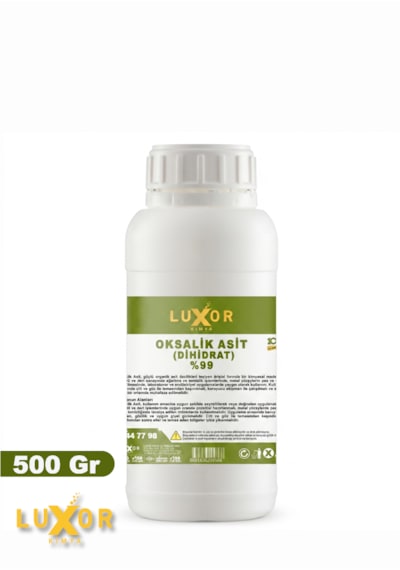 Luxor Kimya Oksalik Asit 500 Gr Tekli