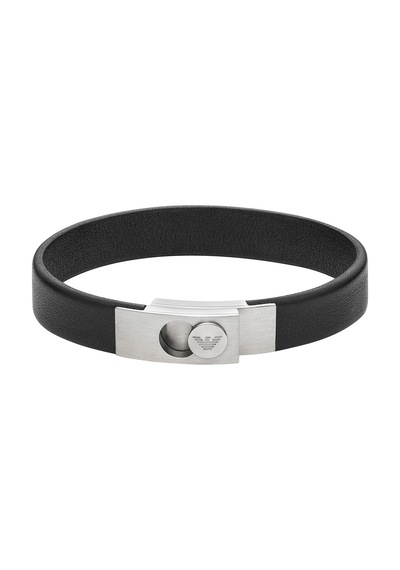Emporio Armani Ajegs3087-040 Erkek Deri Bileklik