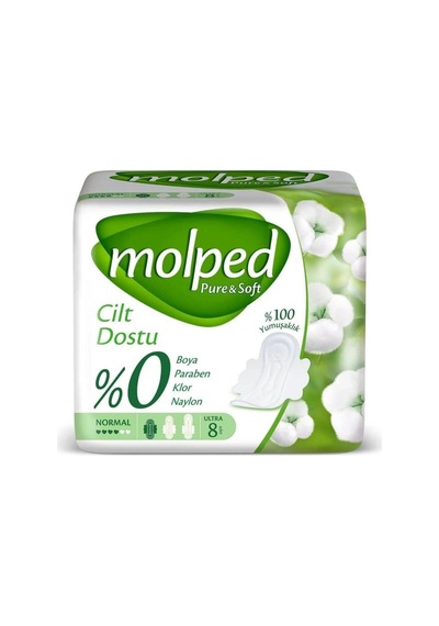 Mey İthalat Pure&soft Normal Ped 8 Adet