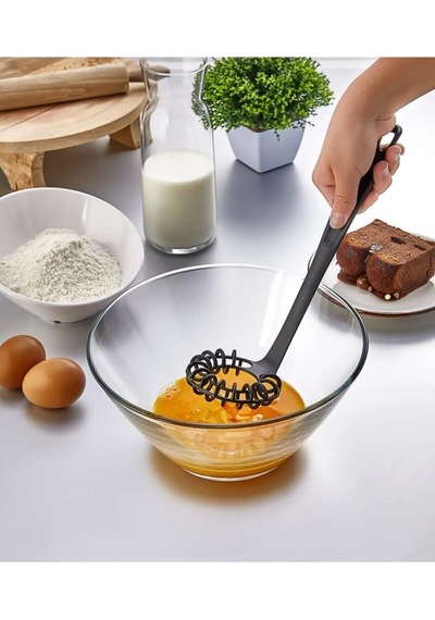 Pratik Spiral Çırpıcı Un- Yumurta - Krema Karıştırıcı Çok Renkli Diğer