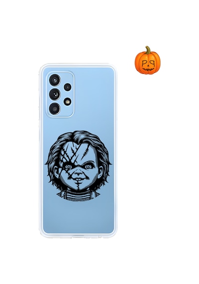 Dali Design Samsung Galaxy A52 Uyumlu Şeffaf Kılıf Horror 4 Tasarımlı