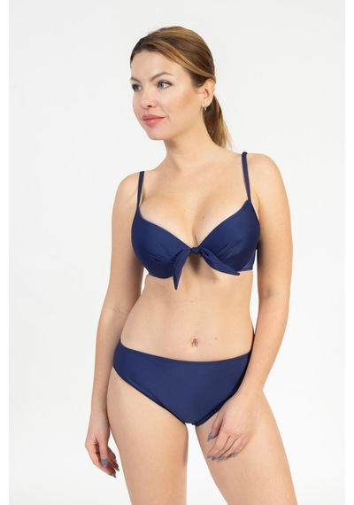 Pemilo Kadın 717 Kaplı Bikini Takımı Lacivert-lacivert 37162 - 1