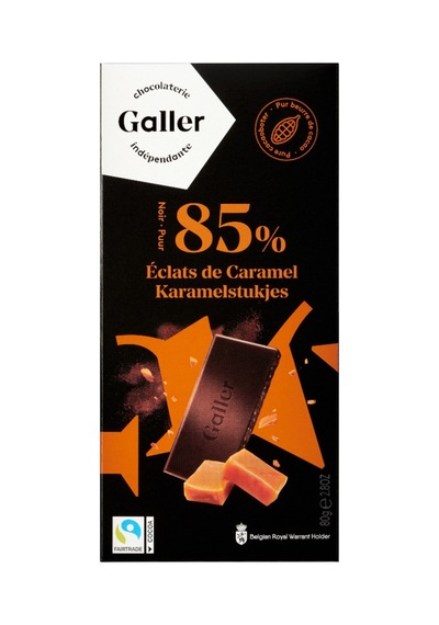 Galler Karamel Parçacıklı Bitter Çikolata 80 G - 8 Adet Tarı