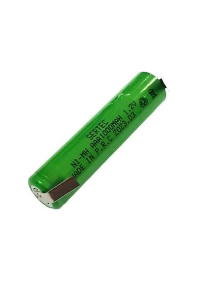Sertec Aaa 1.2volt 1000mah Ni-mh İnce Şarjlı Kalem Pil Puntolu 1adet
