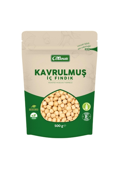 Çotanak Kavrulmuş İç Fındık 500 G
