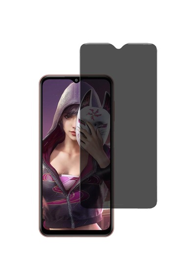 Xiaomi Poco C40 Uyumlu Privacy Hayalet Gizli Tam Kaplayan Ekran Koruyucu