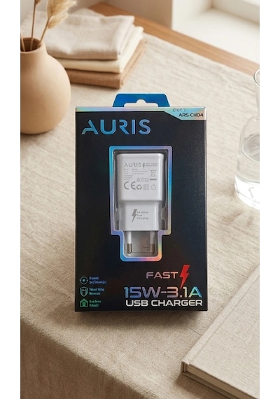Auris Ch04 Usb Şarj Başlığı 15w- Hızlı 3.1a