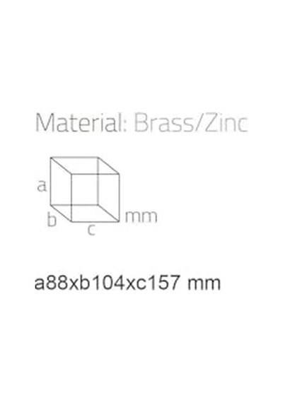Kapaklı Tuvalet Kağıtlığı Renk 87x118x158 Mm Çok Renkli