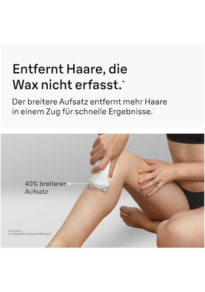Braun Silk Épil 7, Kadın Epilatörü, Tüyleri Kolay Almak İçin Geniş Başlık, Islak Ve Kuru, Uzun Ömürlü Pürüzsüz Cilt - Tıraş Aparatı, Düzeltme Aparatı Ve Bikini Düzeltici Dahil - 7-241, Gümüş