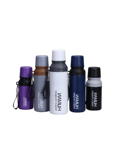 750 Ml Kapasiteli Siyah Çelik Termos 01