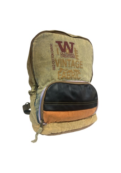 Old Cotton Cargo Kaliteli Tek Bölmeli Vintage Disayn Günlük Gezi Spor Okul Sırt Çantası Patchwork Komor 29x42cm Koyu Yeşil Old Cotton Cargo Kaliteli Tek Bölmeli Vintage Disayn Günlük Gezi Spor Okul Sırt Çantası Patchwork Komor 29x42cm Koyu Yeşil