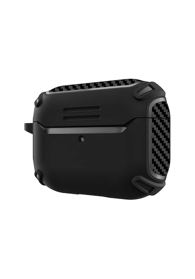 Apple AirPods Uyumlu Pro Kılıf Zore Airbag 26 Silikon Siyah