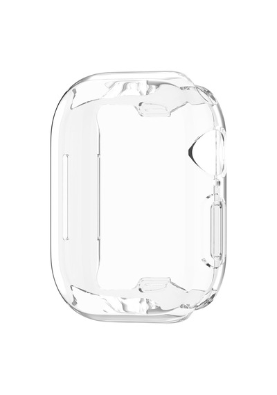 Caseonn Apple Watch Series 6 40mm Kılıf Ekran Korumalı 360 Tam Koruma Şeffaf