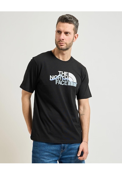 The North Face Mountain Line Erkek Siyah Tişört Nf0a8guxjk31