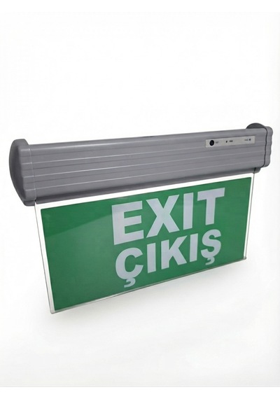 Selda Elektrik Sg055 Çift Yönlü Acil Yönlendirme Armatürü Exit Çıkış Sıva Altı Alçı Montaj Malzemeli