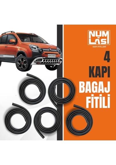 Fiat Panda Cross 2012-2025 4 Kapı + Bagaj Fitili-a Kalite-numlas-nm3136