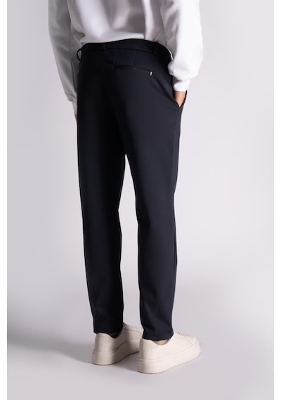 Slim Fit Jogger Bel Pantolon Lacivert Lacivert