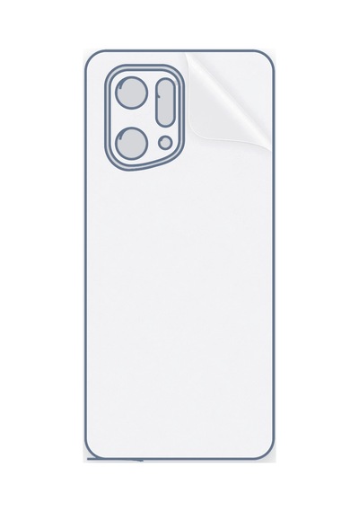 Schitec Oppo Find X5 Uyumlu Arka Yüzey Hidrojel Koruyucu Film