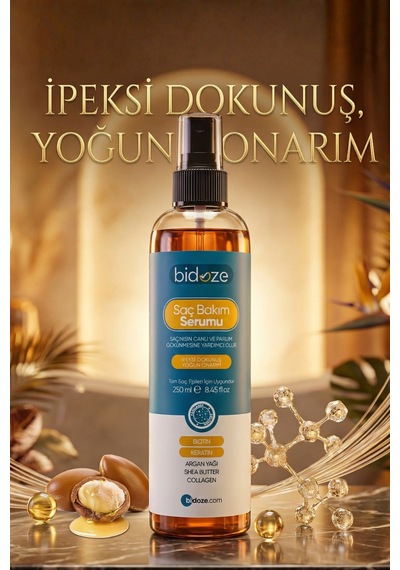 Bidoze Besleyici Onarıcı Yoğun Saç Bakım Serumu 250 ML