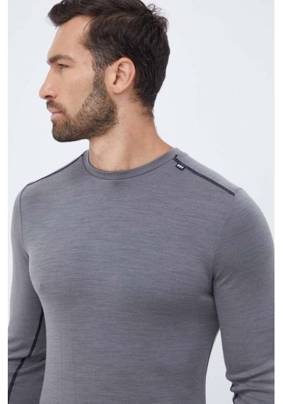 Helly Hansen Lifa Merino Midweight Crew Erkek İçlik Gri Hha.49364hh876 001