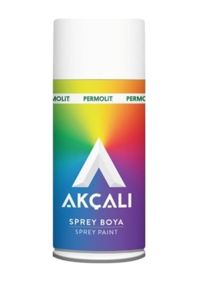 Akçalı Sprey Boya 400 Ml Parlak Siyah Parlak Siyah