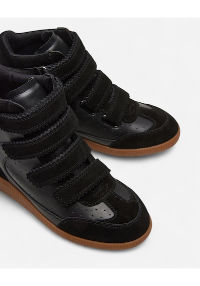 Steve Madden Mustang Black Sued Kadın Siyah Sneakers Mustang