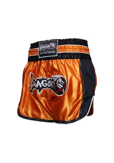 Muay Thai Şortu Retro Neo Turuncu Mt3075