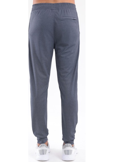 Rowinger Premium Merserize Örme Kumaş Lastikli Paça Erkek Pantolon Eşofman Altı Navyblue