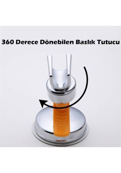 Vakumlu Duş Askısı Vakumlu Duş Mafsalı Vantuzlu Mafsal Ekru Diğer