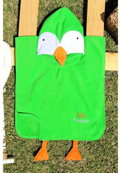 %100 Pamuk 45x50 Kadife Bebek-çocuk Panço Standart