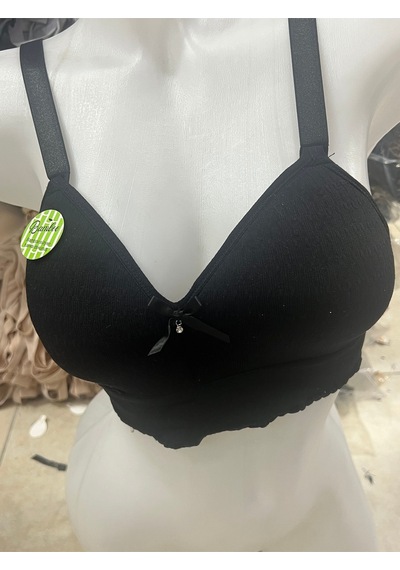 Best Umt Bambu Süngerli Telsiz Toparlayıcı Sütyen Siyah