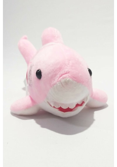 Baby Shark Şarkı Söyleyen 3 Lü Set 30cm Peluş Oyuncak Köpekbalığı No Color