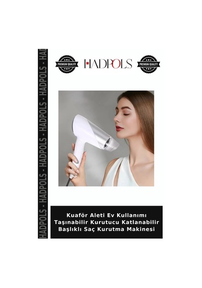 Kuaför Aleti Ev Kullanımı Taşınabilir Kurutucu Katlanabilir Başlıklı Saç Kurutma Makinesi