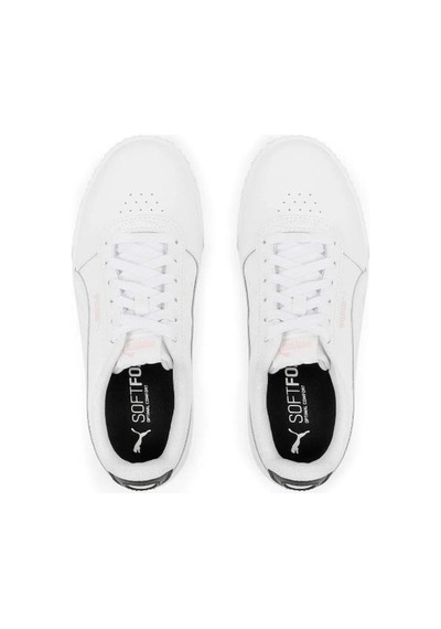 Puma Carına Leather Beyaz Kadın Spor Ayakkabısı 37032523 001 Puma Carına Leather Beyaz Kadın Spor Ayakkabısı 37032523 001