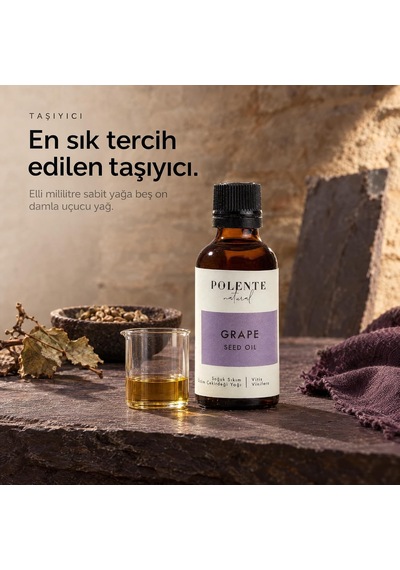 Üzüm Çekirdeği Yağı,%100 Saf Ve Doğal, Soğuk Sıkım, 50 Ml Diğer
