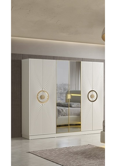 Gusta Mdf 6 Kapılı Dolap