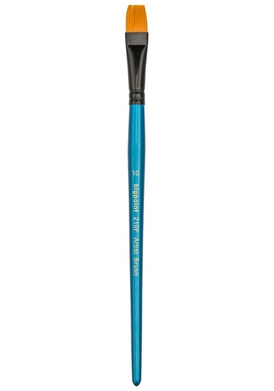 Bigpoint 210f Serisi Sentetik Kıl Düz Kesik Fırça No: 10 X 12 Adet