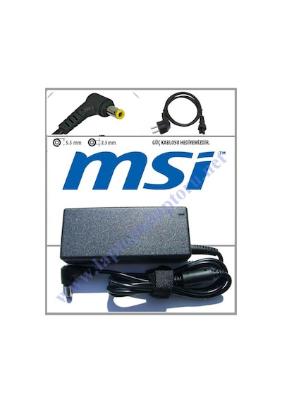 Msi Adp-40Ph Bb 19V 2.1A Uyumlu Netbook Adaptörü